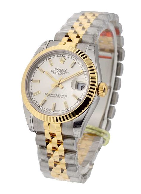 rolex datejust midsize replica|rolex datejust 31 two tone.